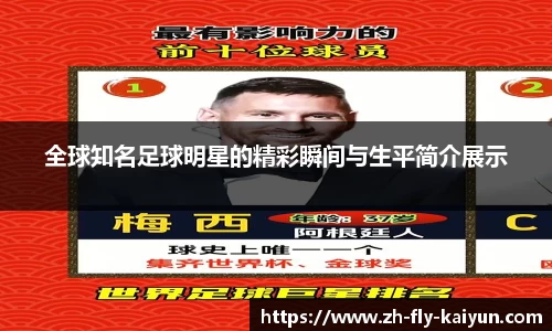 全球知名足球明星的精彩瞬间与生平简介展示